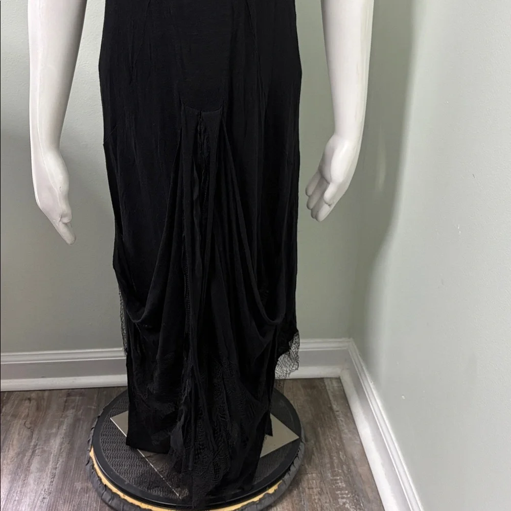 Sharon Wauchob black draped dress small - Picture 2 of 11
